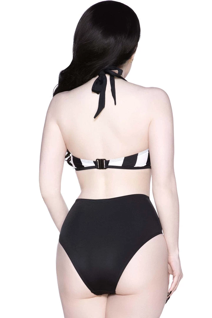 KillStar Possession Party Striped Two Piece Bikini (Only SMALL Left!) 4 KillStar Possession Party Striped Two Piece Bikini (Only SMALL Left!)