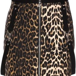 KillStar Pretty Kitty Leopard Mini Skirt Gals