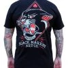 Black Market Art Company Tattoo Flash Panther Shirt