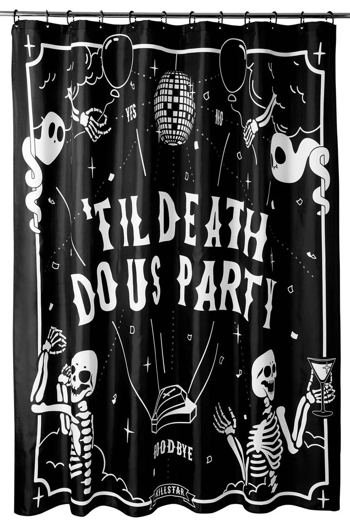 KillStar Party Animal Shower Curtain Housewares 4 KillStar Party Animal Shower Curtain Housewares