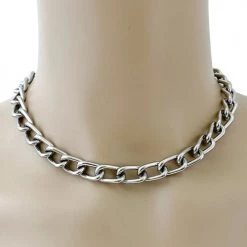 Funk Plus Submission Chain Necklace Silver