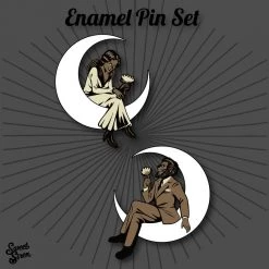 Sweet Siren Designs Patches Queen Of The Night - Werewolf Enamel Pin Set