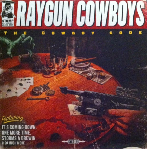 Vinyl Records Raygun Cowboys - The Cowboy Code LP Music 3 Vinyl Records Raygun Cowboys - The Cowboy Code LP Music