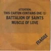 Vinyl Records Music Battalion Of Saint - Muscle Of Love 7"