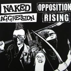 Vinyl Records Music Naked Aggression / Opposition Rising Split 7"