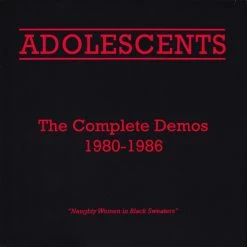 Vinyl Records Adolescents - Complete Demo 80 To 86 LP Music