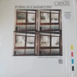 Vinyl Records Crass ‎- Ten Notes On A Summer's Day LP Music