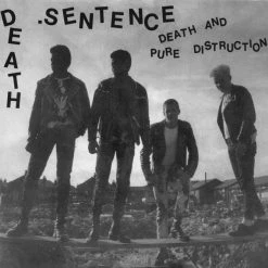 Vinyl Records Music Death Sentence - Death And Pure Distruction 7"