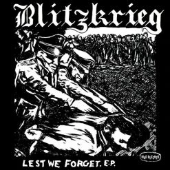 Vinyl Records Music Blitzkrieg ‎- Lest We Forget. E.P. 7"