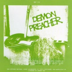 Vinyl Records Music Demon Preacher - Little Miss Perfect 7"