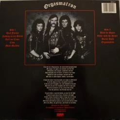 Vinyl Records Music Motorhead - Orgasmatron LP
