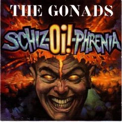 Band Merchandise The Gonads ‎- Schiz-Oi!-Phrenia CD CDs