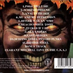 Band Merchandise The Gonads ‎- Schiz-Oi!-Phrenia CD CDs