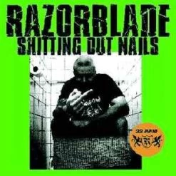 Vinyl Records Razorblade ‎- Shitting Out Nails 7"