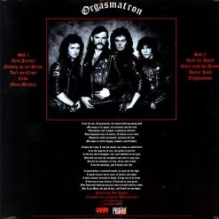 Vinyl Records Music Motorhead - Orgasmatron LP