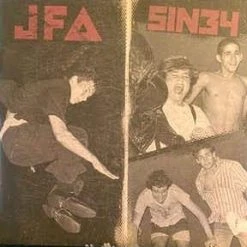 Vinyl Records Music JFA / Sin 34 Split 7"