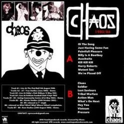 Vinyl Records Music Chaos - 1980/86 LP