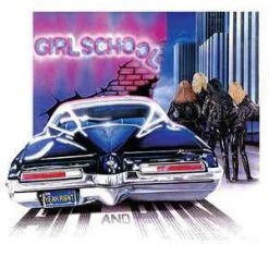 Vinyl Records Girlschool ‎- Hit And Run LP Music