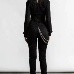 KillStar Gals RIP Slash Jeans