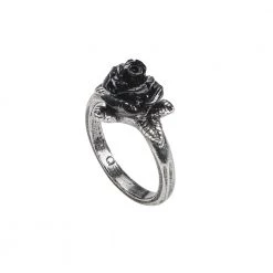 Alchemy Of England Token Of Love Black Rose Ring 7 Alchemy Of England Token Of Love Black Rose Ring