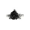 Alchemy Of England Token Of Love Black Rose Ring
