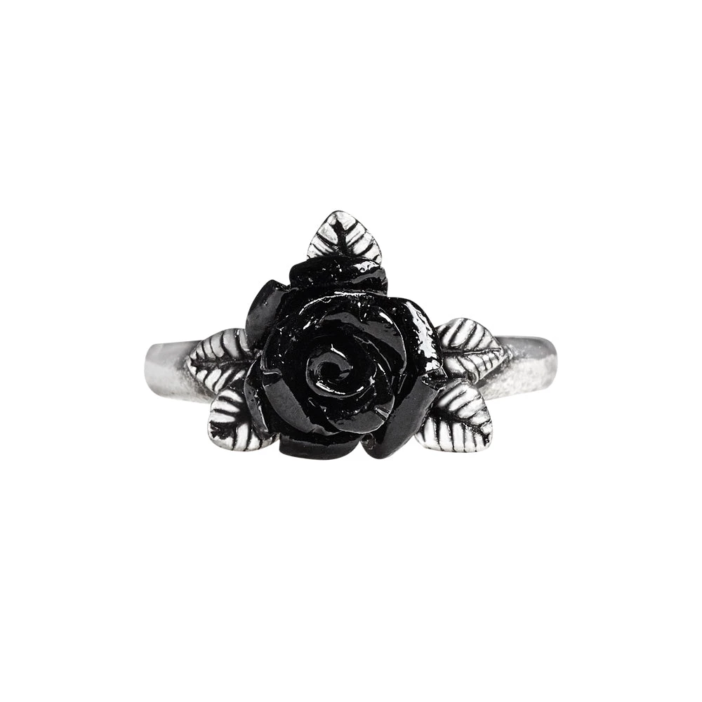 Alchemy Of England Token Of Love Black Rose Ring 3 Alchemy Of England Token Of Love Black Rose Ring