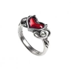 Alchemy Of England Little Devil Heart Ring Accessories