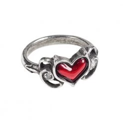 Alchemy Of England Little Devil Heart Ring Accessories