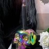 KillStar Rainbow Skulls Candle Holder Housewares