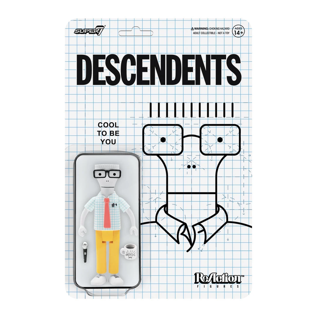 Band Merchandise Descendents ReAction Figure - Milo (Cool To Be You) 3 Band Merchandise Descendents ReAction Figure - Milo (Cool To Be You)