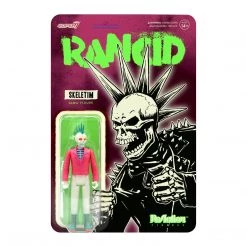 Band Merchandise Other Rancid ReAction Figure - Skeletim (Glow)