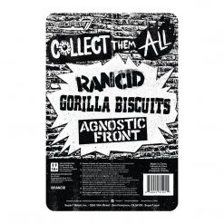 Band Merchandise Rancid ReAction Figure Wave 3 -Skeletim (Wolf Head) Other