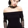 KillStar Gals Rebelle Fishnet Top