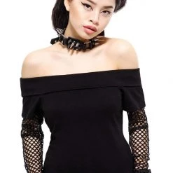 KillStar Gals Rebelle Fishnet Top