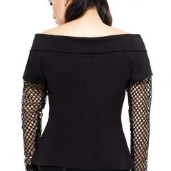 KillStar Gals Rebelle Fishnet Top