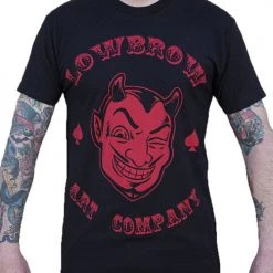 Lowbrow Art Company Guys Red Devil Shirt