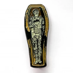 Rock Rebel Mummy Coffin Enamel Pin