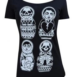 Black Market Art Company Russian Dolls Tee