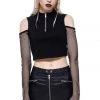 KillStar Salome Long Sleeve Mesh Top