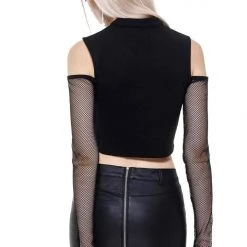 KillStar Salome Long Sleeve Mesh Top