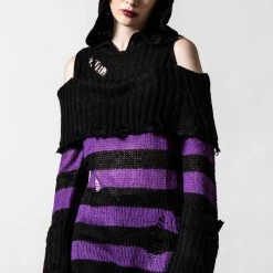 KillStar Salvia Hooded Knit Sweater - Only Size SMALL Left! Gals