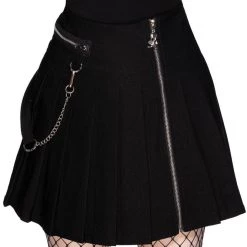 KillStar Gals Savage Black Mini Skirt