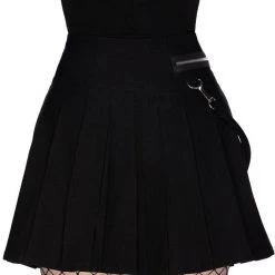 KillStar Gals Savage Black Mini Skirt