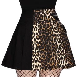 KillStar Gals Savage Leopard Mini Skirt 11 KillStar Gals Savage Leopard Mini Skirt