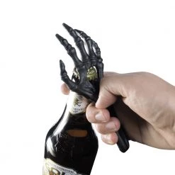 Alchemy Of England Housewares Black Skeleton Hand Bottle Opener