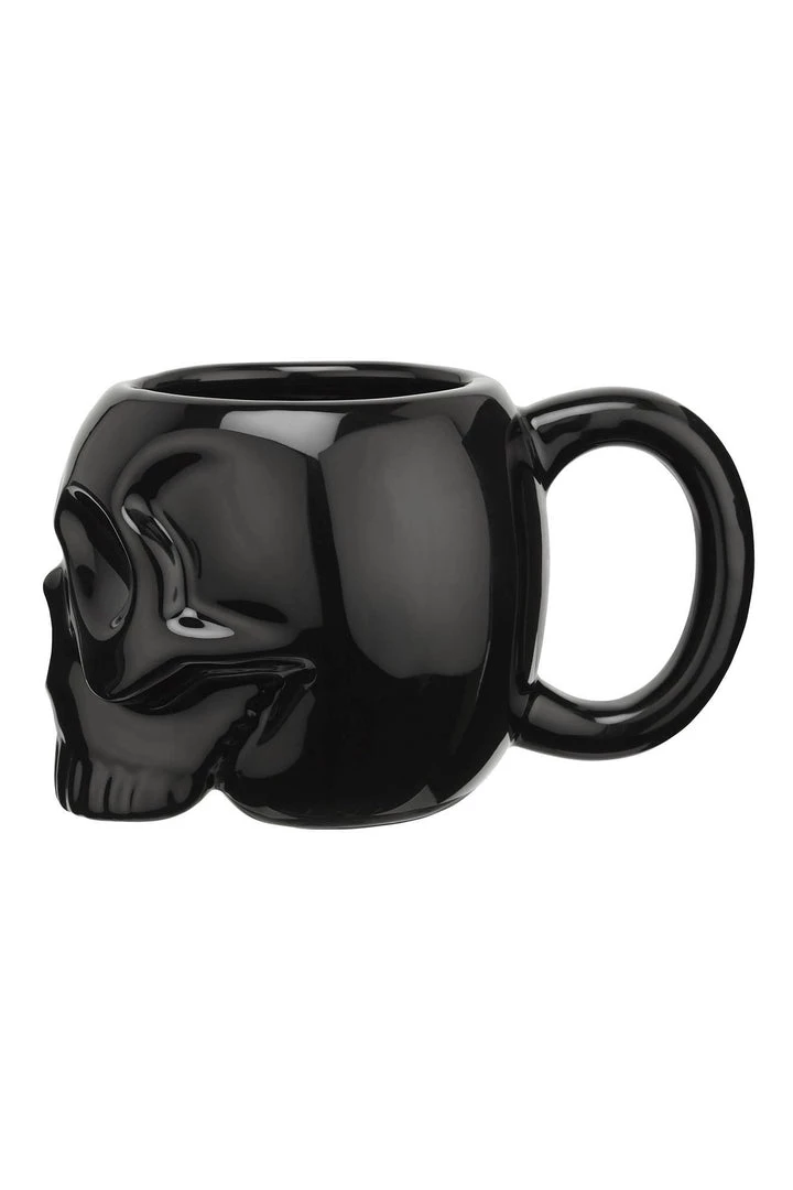 KillStar Housewares Black Skull Mug 5 KillStar Housewares Black Skull Mug
