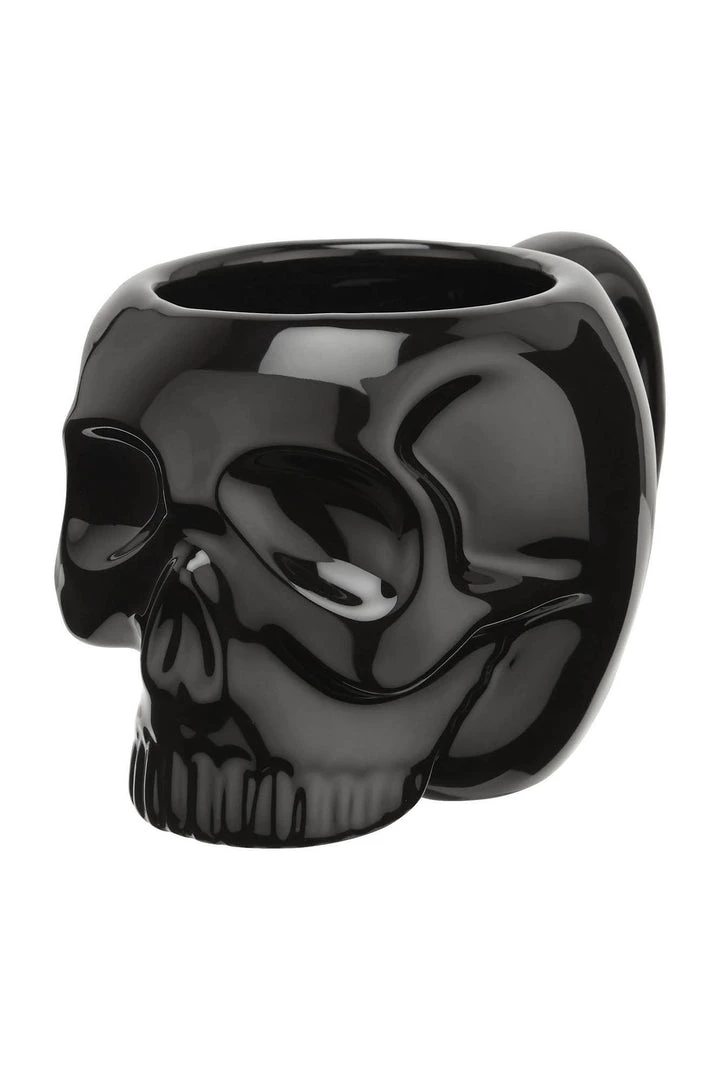 KillStar Housewares Black Skull Mug 4 KillStar Housewares Black Skull Mug