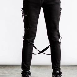 KillStar Sonic Doom Black Bondage Pants Guys