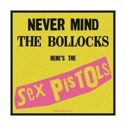 Band Merchandise Patches Sex Pistols Woven Patch