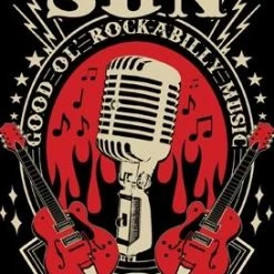 Steady Clothing Sun Records Rockabilly Music Tee Shirt